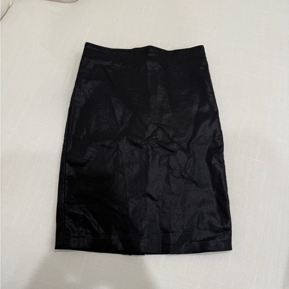 All Saints Black Pencil Skirt